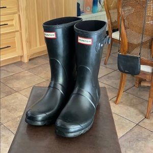 Hunter rain boots